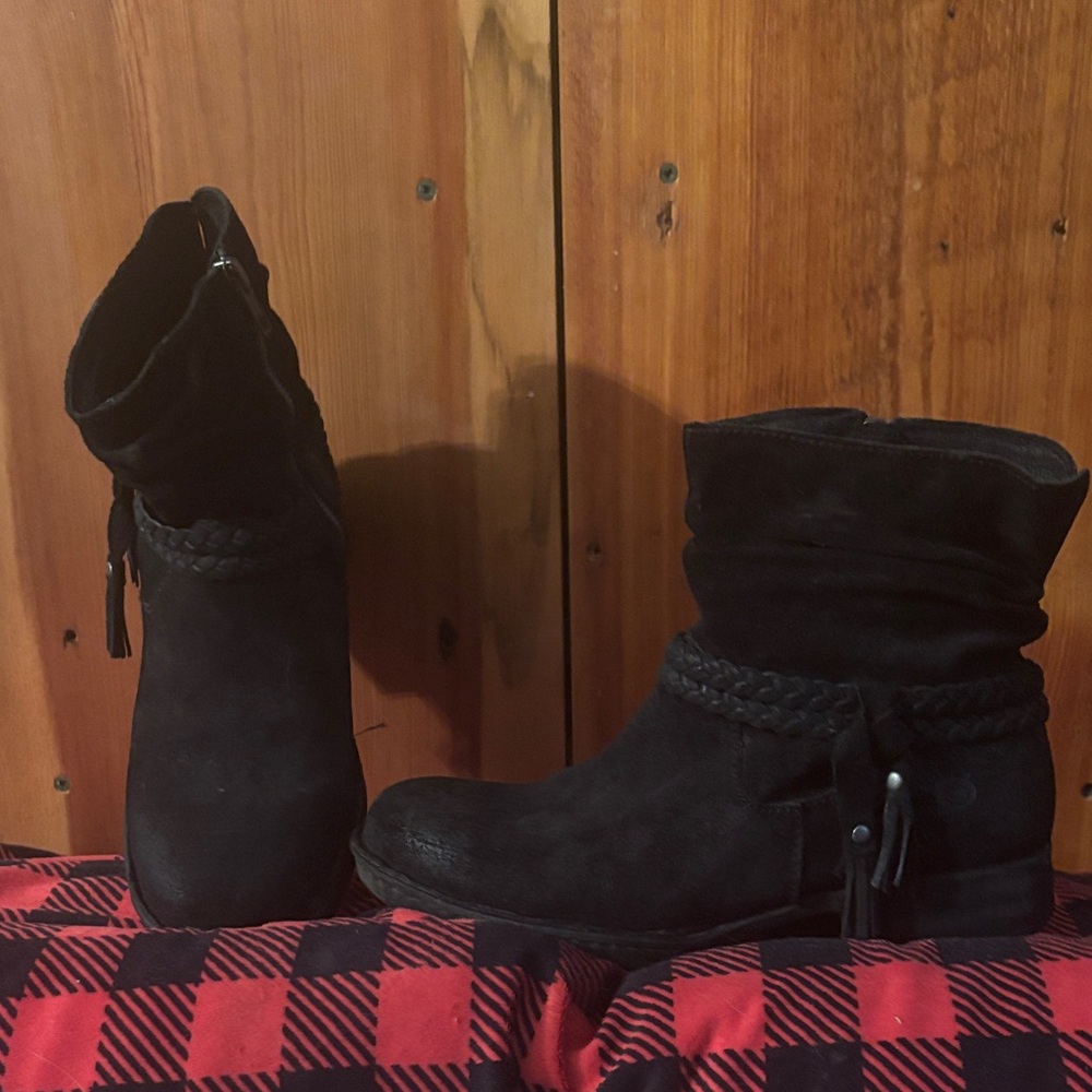Women's Black Born Ankle Boots